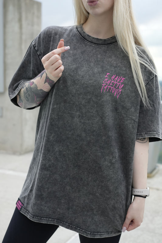 Grey T-shirt “I have sh*tty tattoo’s”
