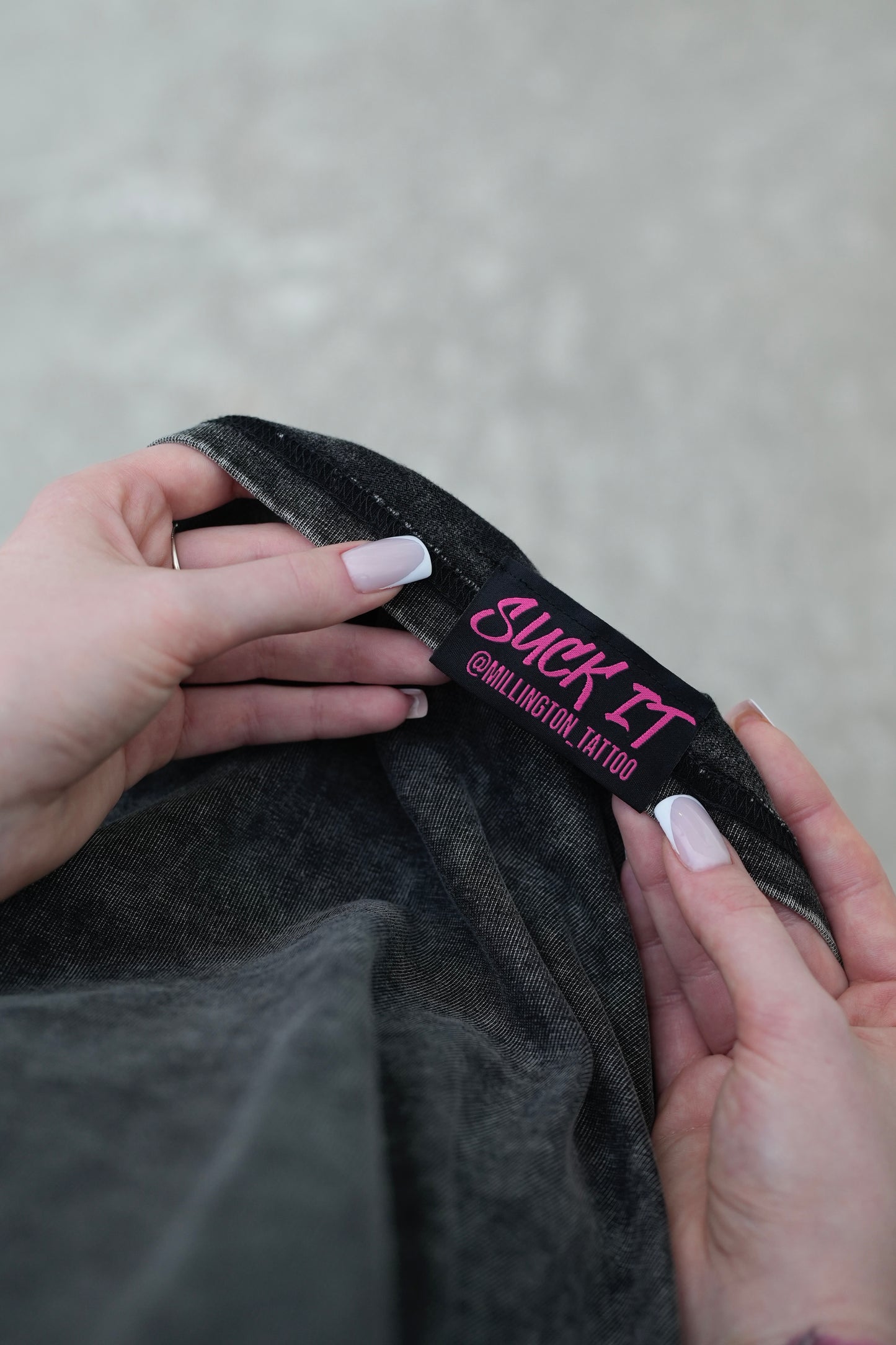 Grey T-shirt “I have sh*tty tattoo’s”